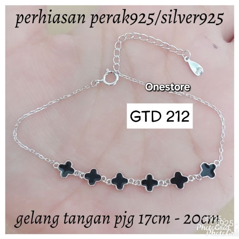 GELANG RANTE CLOVER PERAK 925 GTD 212