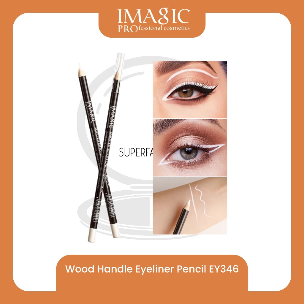 (READY STOCK) IMAGIC Wood Handle Eyeliner Pencil EY346