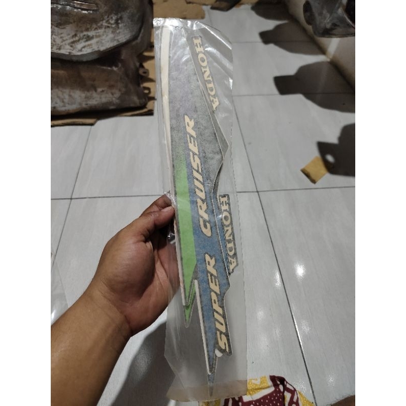 stiker tiger lawas lawasan detailnya mirip original