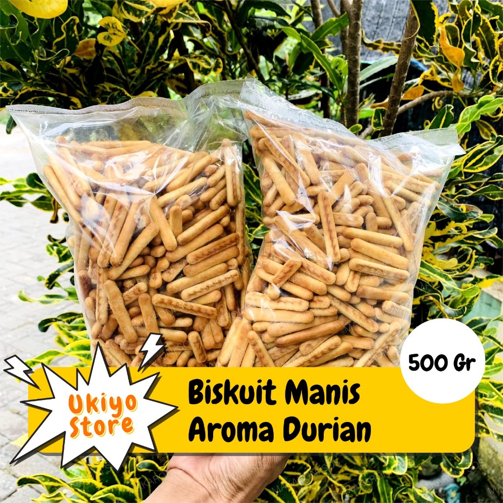 

UKIYO | Biskuit Stik Stick Durian Jadul 500 Gram