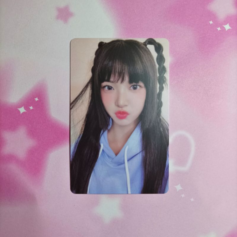 eunchae lesserafim official photocard applewood unforgiven