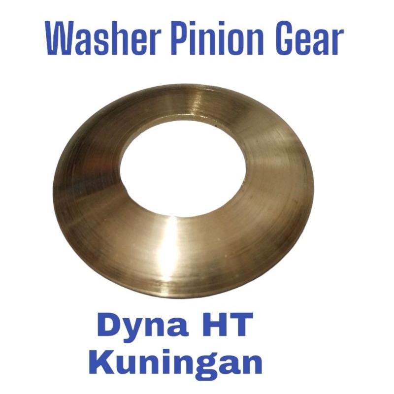 Washer Pinion Gear Dyna HT125 HT130 2mm Kuningan  Ring Pinion Gear Dyna HT 125 HT 130 Kuningan  Ring