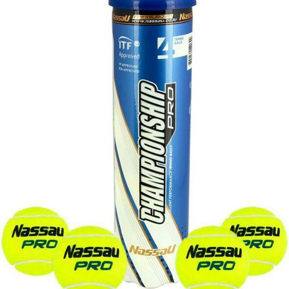 Obral Populer  Bola Tennis Nassau Championship  Bola Tenis  Tenis Lapangan  TENNIS  NASSAU BIRU