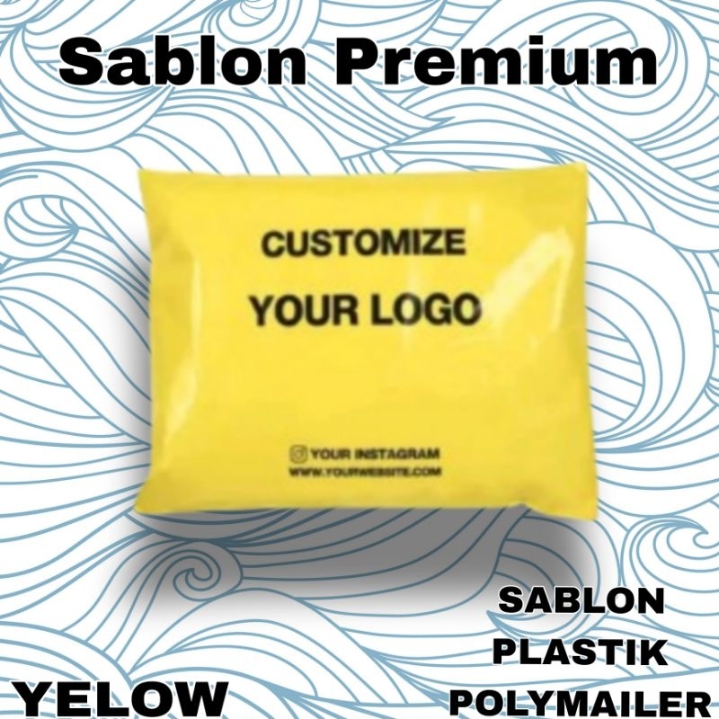 

Costum Plastik Polymailer ( Glossy Yelow )