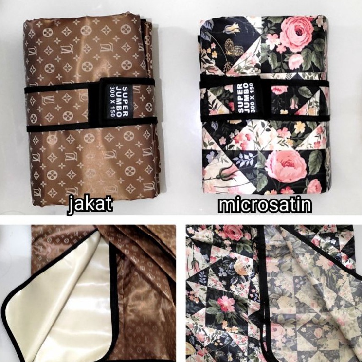 Model Terkini  TIKAR LIPAT SUPER JUMBO microsatin waterproof