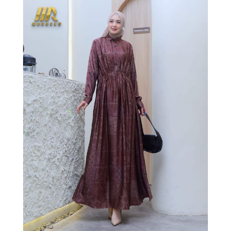 dress gamis silky candimekar armani silk premium jumbo xxl-gamis muslimah-gamis kondangan