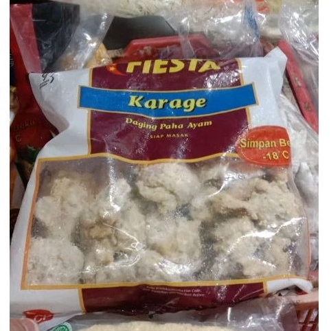 

Fiesta Karage Daging Paha ayam - Per Bungkus - 500gr