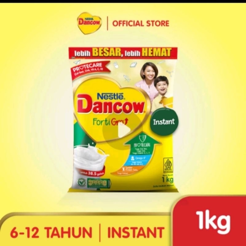 

DANCOW fortigro susu bubuk susu anak intant pouch