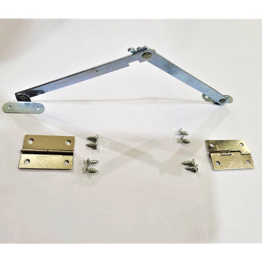 Dijamin Ori Hak Angin Engsel Kaca Cermin Standing Salon Wayang Satu Set  Engsel  Baut Ukuran 21 cm