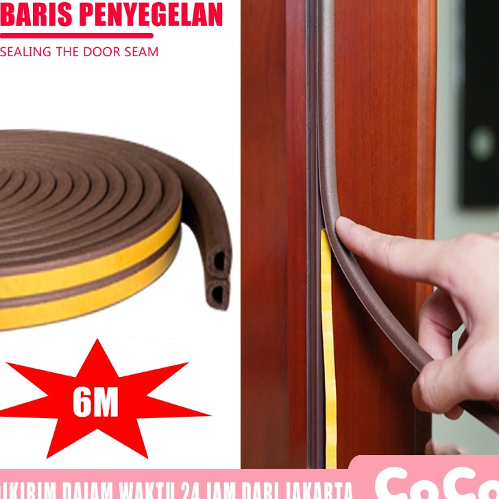 MEGA SALE Busa Penutup Celah Lubang Bawah Alas Pintu Penghalang Debu Binatang Anti Kecoa Peredam Sua