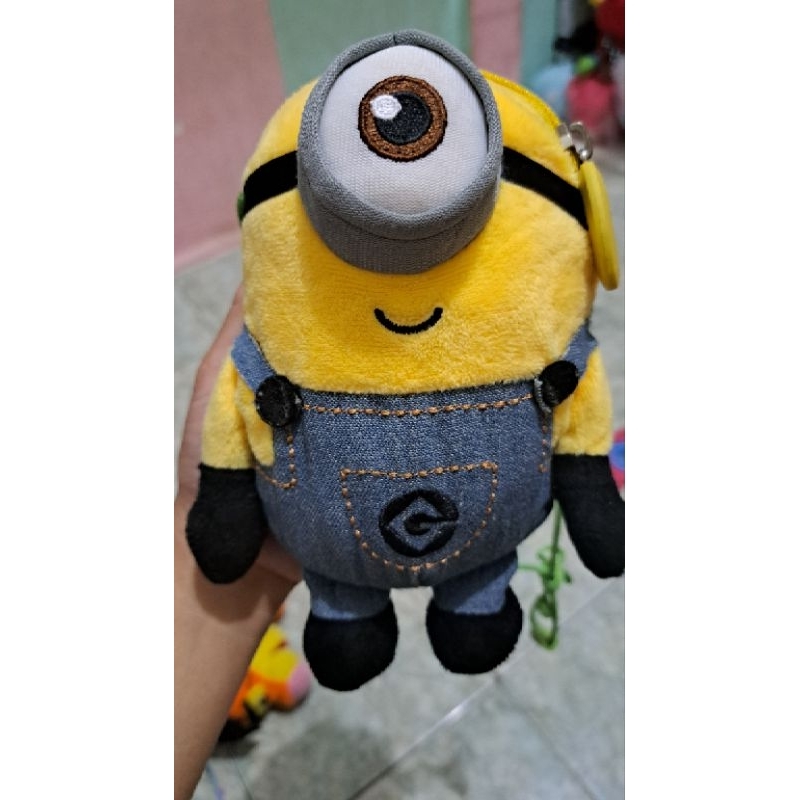 Boneka Tas Dompet Koin Anak Minions Original Despicable me 3