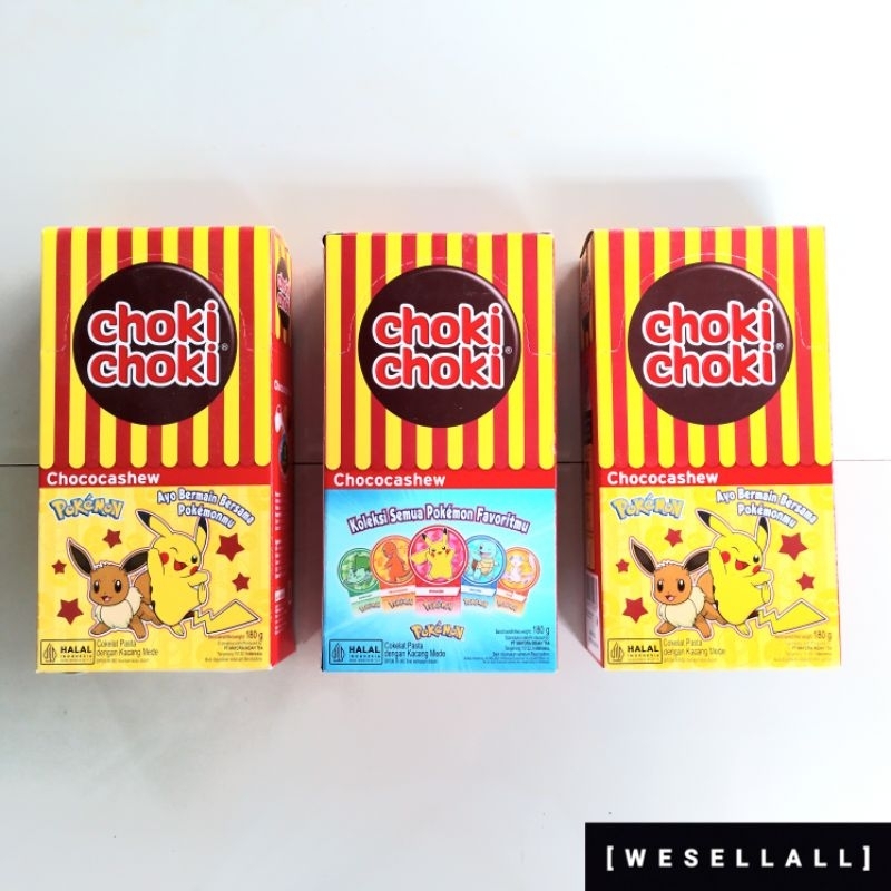 

Choki Choki Chococashew Cokelat Pasta 180 gr (20 pcs @ 9 gr) | 0041ECE