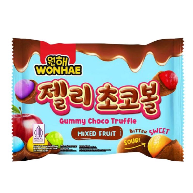 

WONHAE Gummy Choco Truffle Mixed Fruit 35 g
