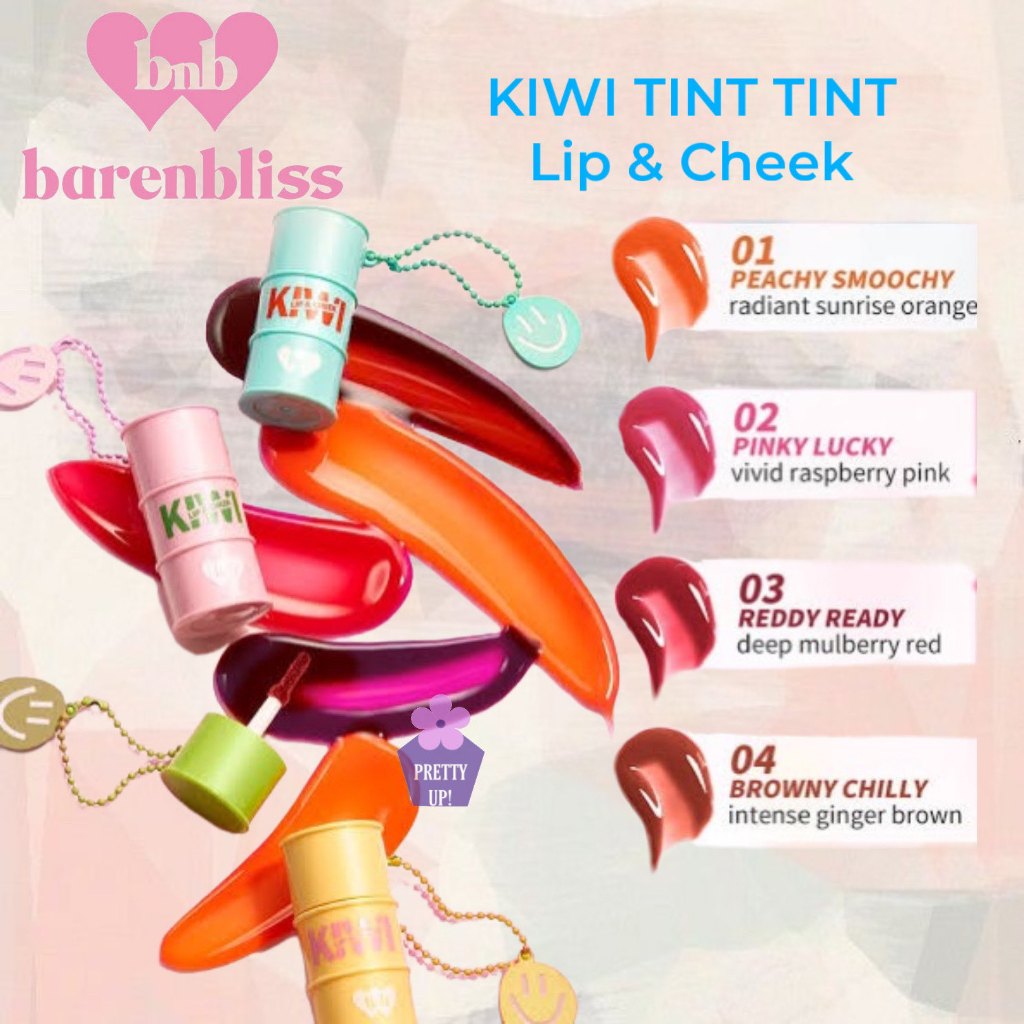 BNB Barenbliss Korean Kiwi Tin Tint Lip & Cheek / Bare n Bliss LipTint