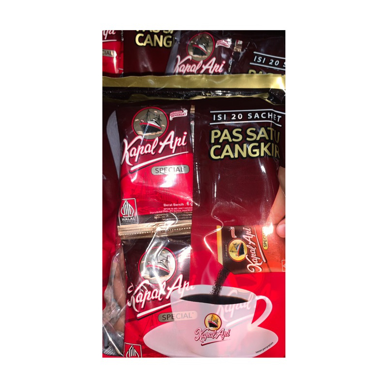 Kopi Kapal Api mini isi 20 sachet