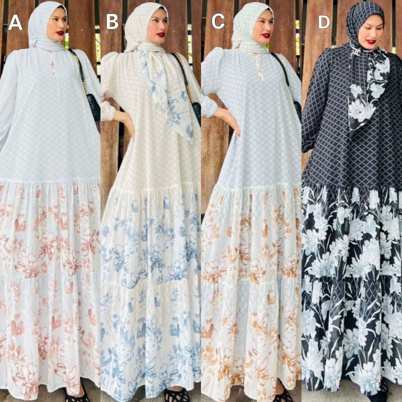 VIOLA SET GAMIS +HIJAB