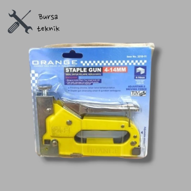 

(COD) Staples gun orange mesin staples 4-14mm murah meriah Termurah