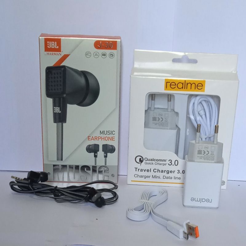 carger realmie + heanfri headset HARMAN J-30 heanfri headset realmie  c11 C3 C2 C15 5 5i 7i 7 c12 he