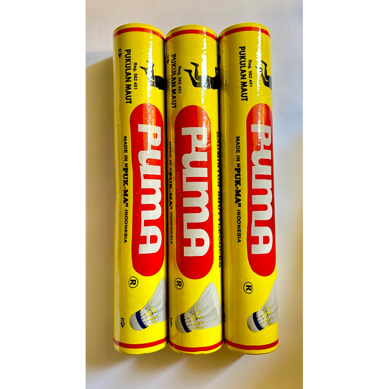 KOCK BADMINTON PUMA KUNING ORIGINAL