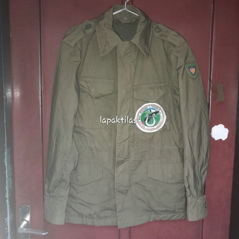 Baca Jaket Hijau Italian Army not Em Enam Lima Us Army OG 107