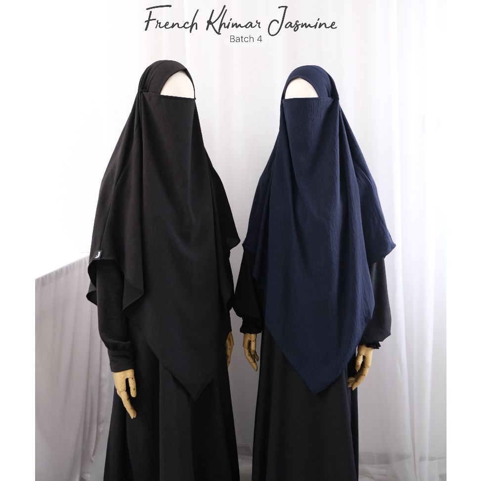 Jangan Ketinggalan order FK French Khimar Crinkle Airflow Jasminebydini