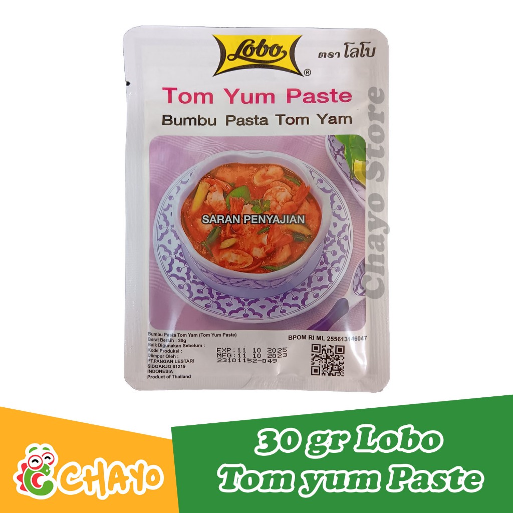 

30 gr Lobo Tom Yum Paste / Pasta Tom Yam / Bumbu Tom Yam / Lobo TomYam