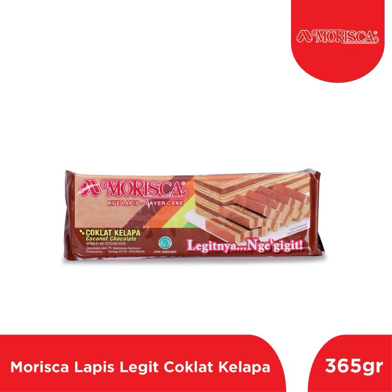 

Morisca Lapis Legit Coklat Kelapa Chocolate Cokelat Coconut