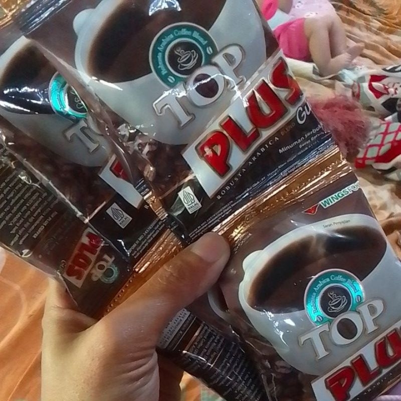 

(PROMO )TOP PLUS/KOPI +GULA ISI 10pcs