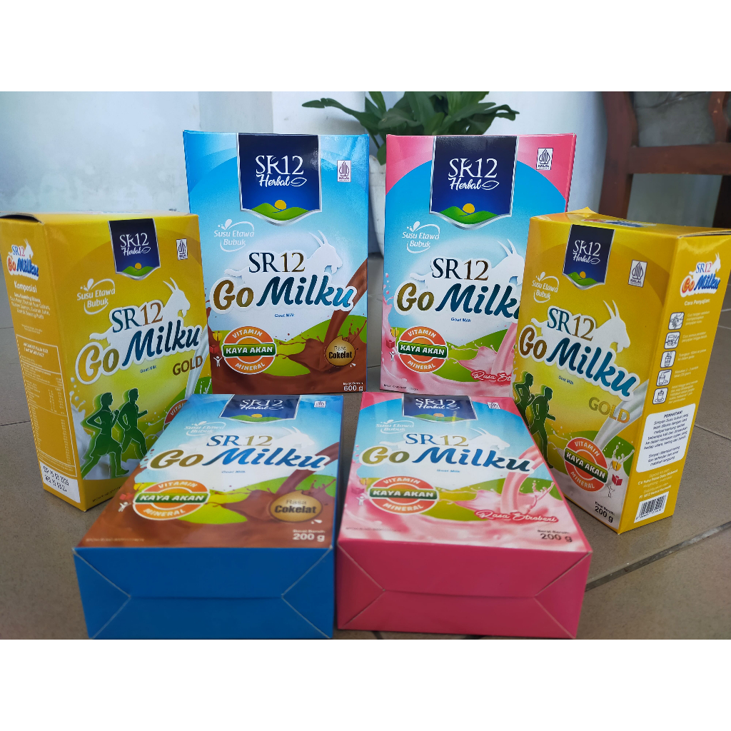 

Go Milk Susu Kambing Etawa SR 12 Minuman Herbal Susu Bubuk Premium