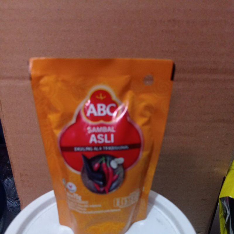 

sambal asli di. giling ala tradisional abc75 grm