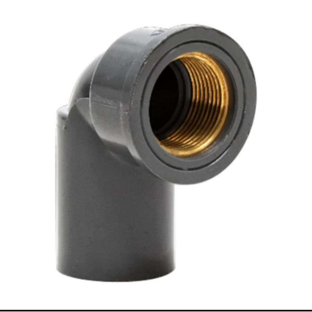 Elbow Knee Keni Drat Dalam 1/2 inch Sambungan Drat Kran Air Pipa Paralon