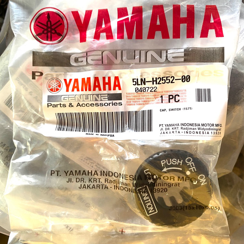 TUTUP KUNCI KONTAK F1ZR FIZR MERK ORIGINAL YAMAHA