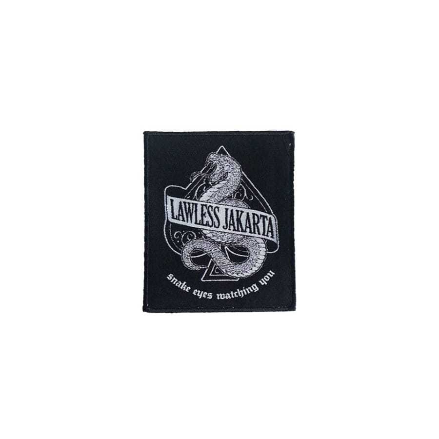Patch Official LAWLESS JAKARTA - ACE SNAKE