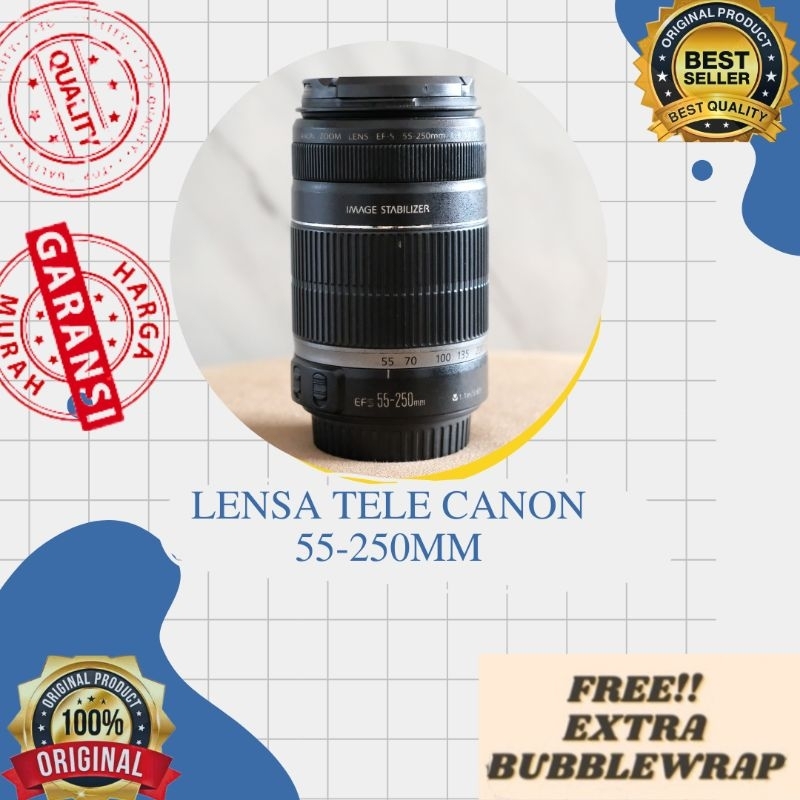 LENSA TELE CANON 55-250MM