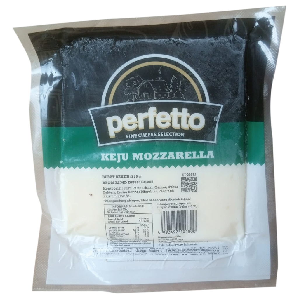 

PERFETTO Keju Mozarella 250 Gram