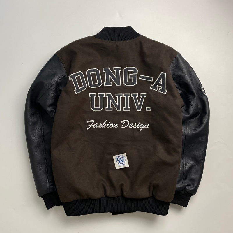 varsity leather university second