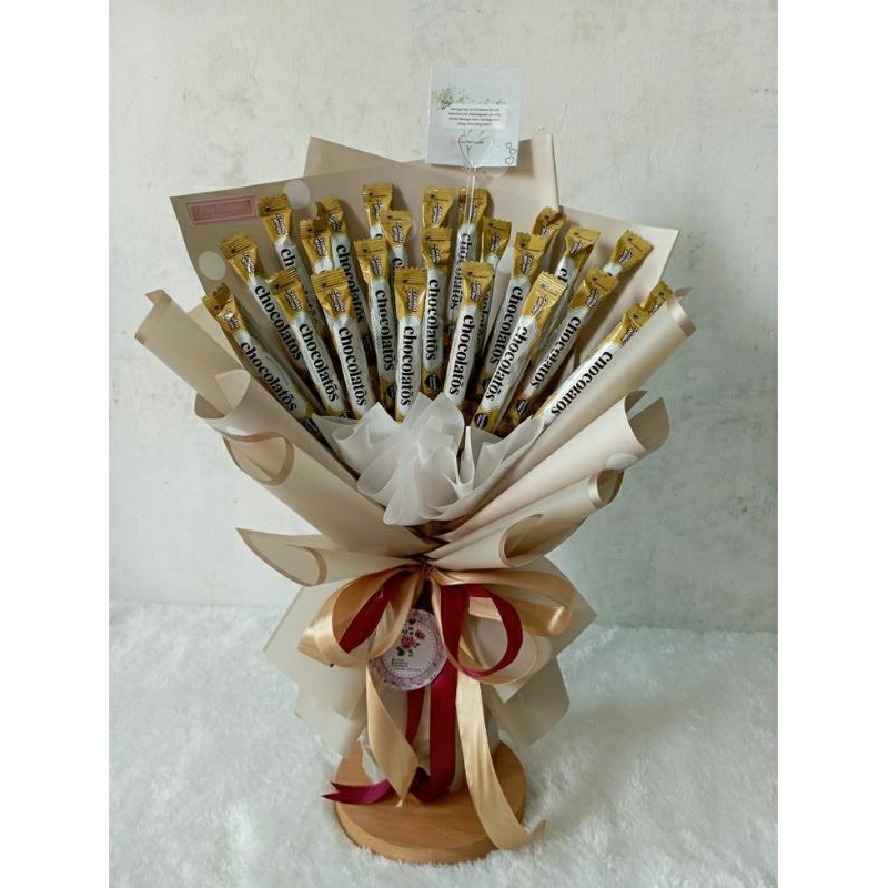 

bukett sirverquen ,buket snack,buket kado ulang tahunn