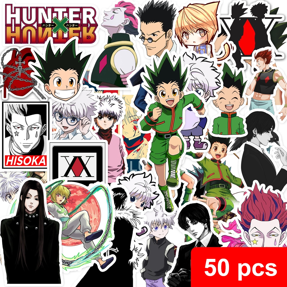 

stiker hunter x hunter I stiker anime gone kilua keren I stiker anti air