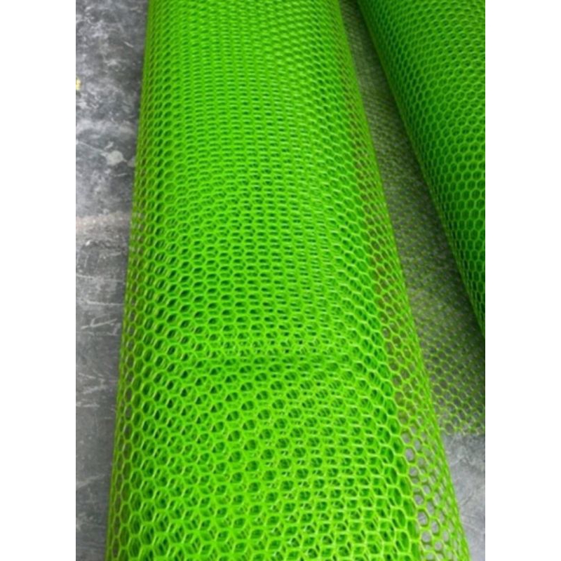 slat plastik mesh alas kandang ternak 2 mtrx50mtr