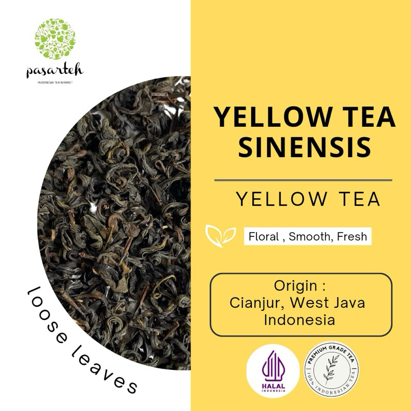 

[Pasarteh] Yellow Tea Sinensis / Black Tea / Teh Hitam / Teh Lokal Premium