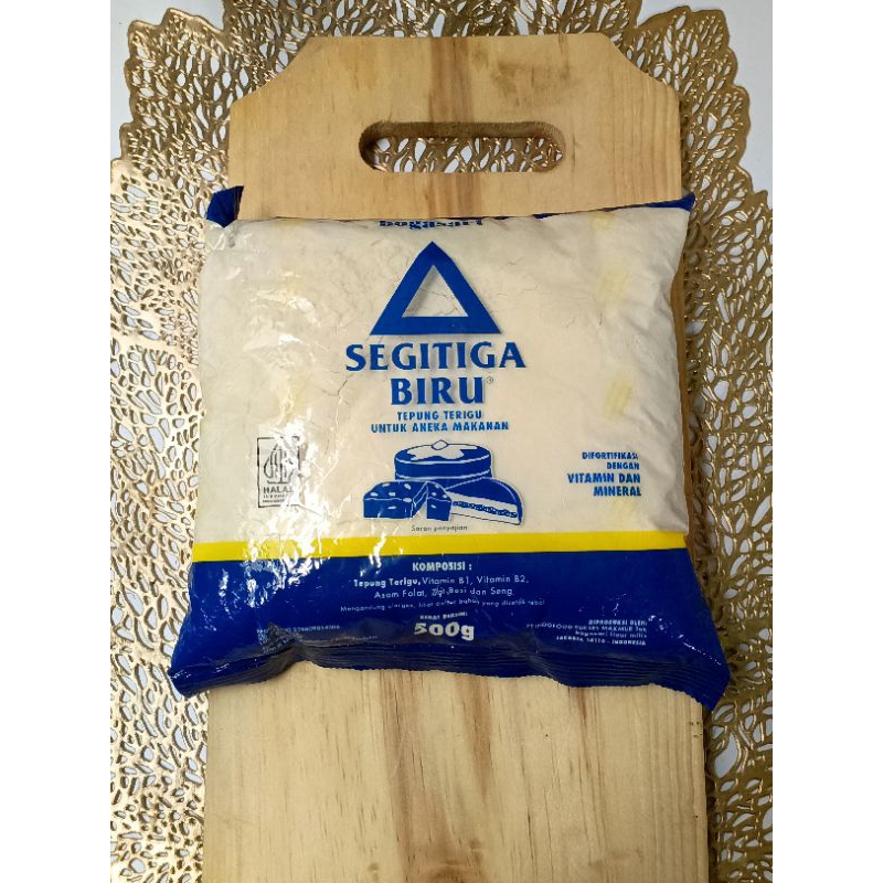 

Tepung Terigu Segitiga Biru 500 gr