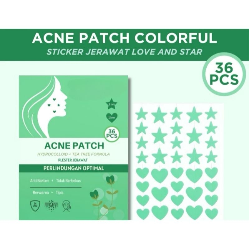 ACNE PATCH / ACNE PIMPLE PATCH / STIKER JERAWAT 36pcs