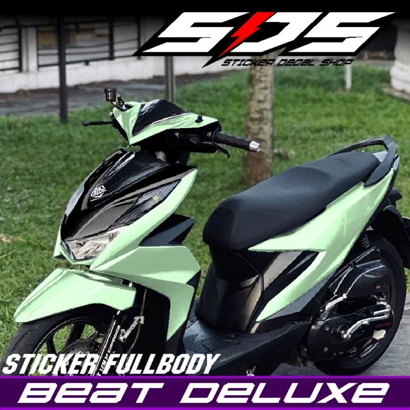 Decal Stiker Motor Honda Beat deluxe/street 2020-2024 Full Body Polos Stiker Decal Variasi Beat