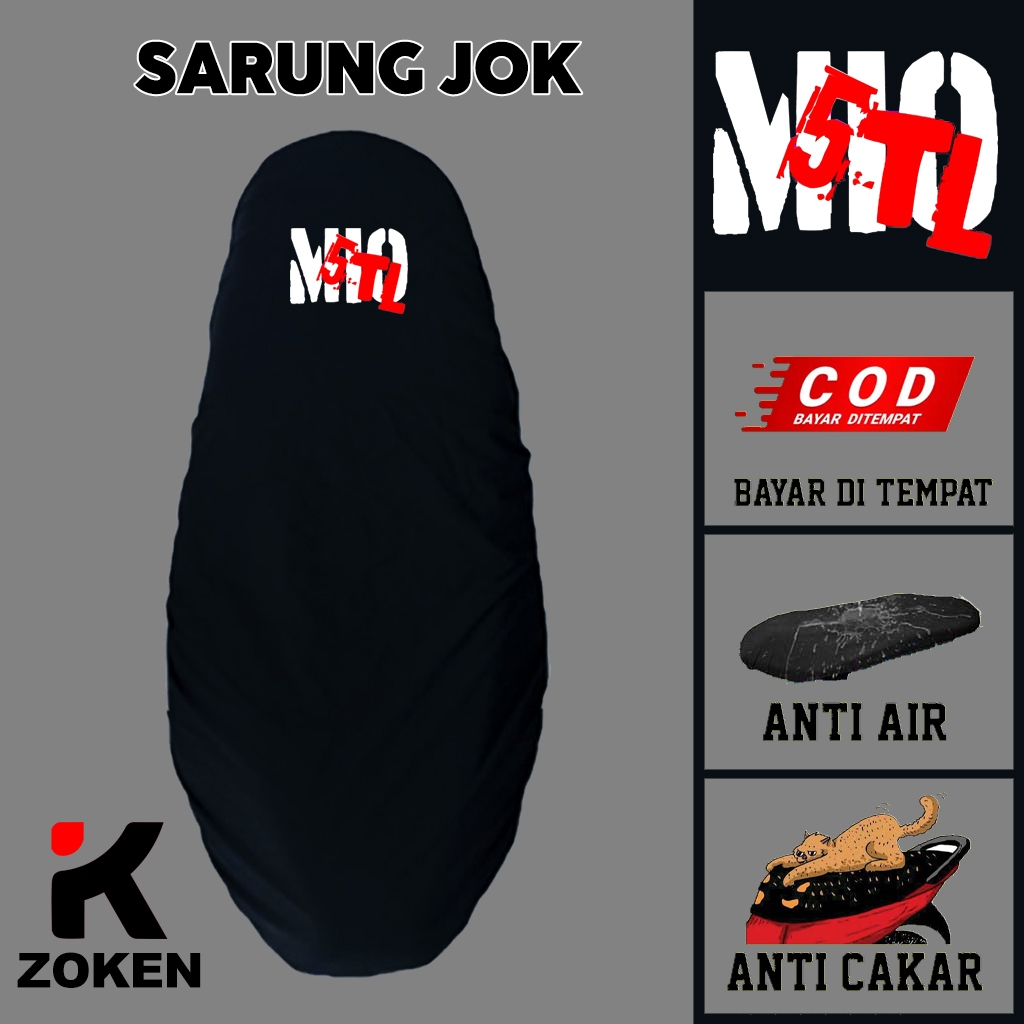 Zoken cover jok motor Mio 5TL