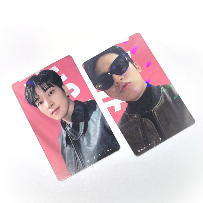photocard official seventeen wonwoo mingyu attacca M2U R2