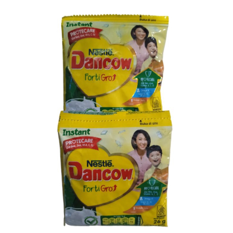 

Dancow FortiGro Instant Full Cream 26g 1 Rcg Isi 10