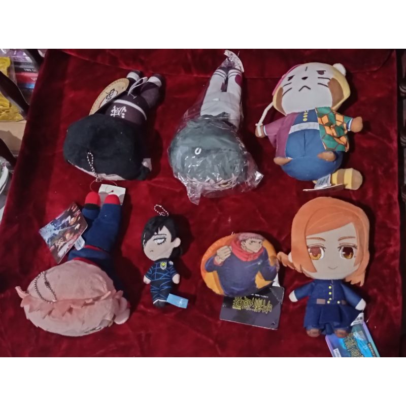 Bluelock blue lock Rin itoshi jujutsu kaisen nobara kugisaki itadori yuji maki demon slayer plushie 