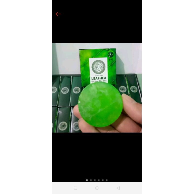 Sabun Muka Hijau Glowing Memutihkan BPOM