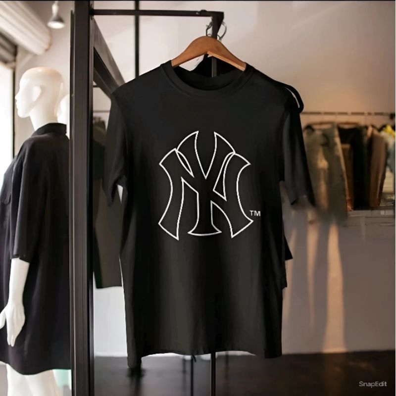 Kaos Tshirt Yankees New York NY Original Premium 100% Combed 24s - M L XL XXL XXXL