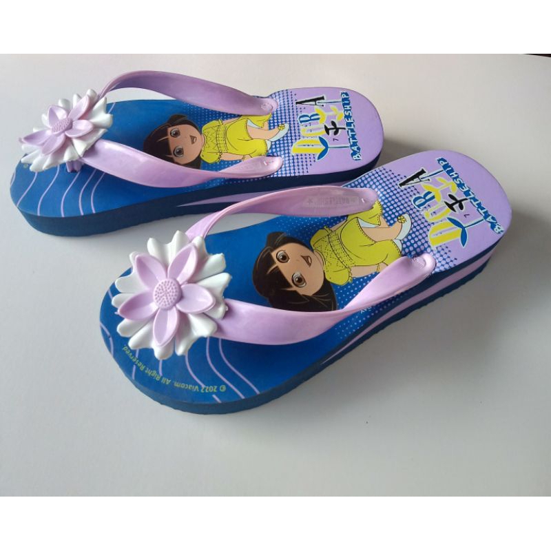 Sandal Jinjit Anak Perempuan Motif Dora By Battleship